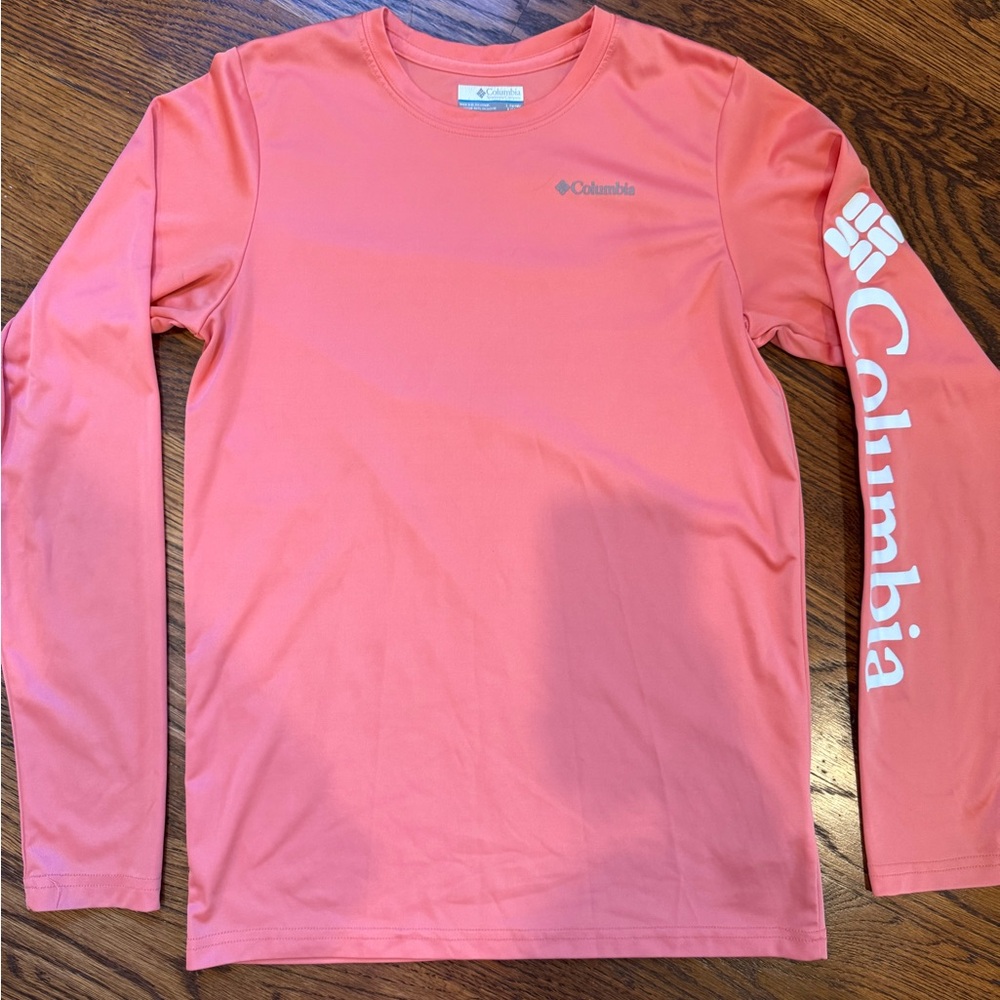 Columbia Long Sleeve Tee - Salmon